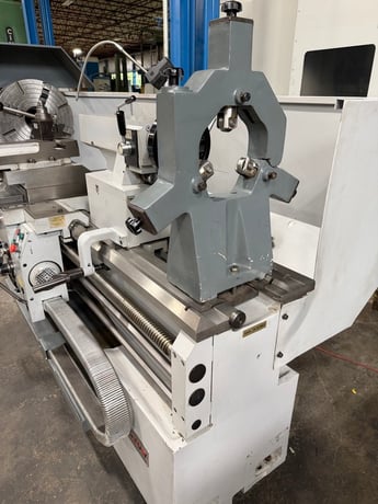 30" x 60" Lion #CU802, engine lathe, 20" swing over cross slide, inch/metric threading, steady & follow - Image 9