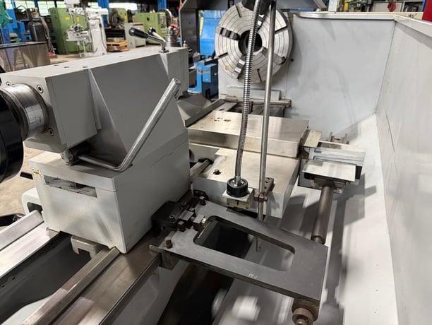 30" x 60" Lion #CU802, engine lathe, 20" swing over cross slide, inch/metric threading, steady & follow - Image 10