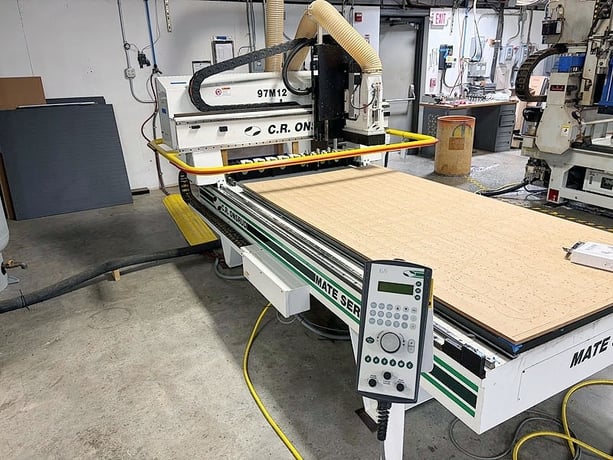 Onsrud #97M12, CNC router, B & R pendant CNC Control, 97" X, 49" Y, 9" Z, 24000 RPM, 2014 - Image 4