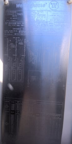 12000/16000 KVA 69000 Delta Primary, 13800Y/7965 Secondary, Westinghouse - Image 1