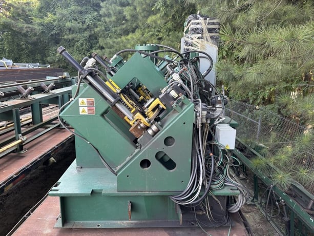 Controlled Automation #ABL86T, angle punching & shearing line, 86 ton punch, 250 ton shear, 2018 - Image 2