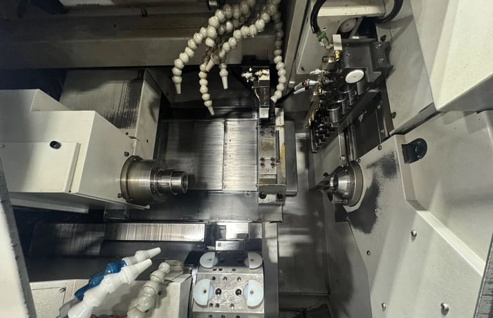 Citizen #M32-III, large assortment of tooling & perishables, chip conveyor, mist collector, 2006 - Image 2