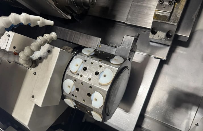 Citizen #M32-III, large assortment of tooling & perishables, chip conveyor, mist collector, 2006 - Image 3