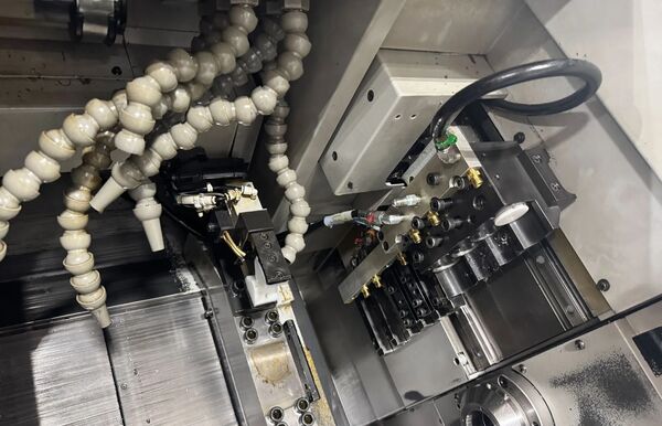 Citizen #M32-III, large assortment of tooling & perishables, chip conveyor, mist collector, 2006 - Image 5