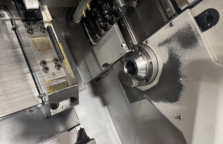Citizen #M32-III, large assortment of tooling & perishables, chip conveyor, mist collector, 2006 - Image 6