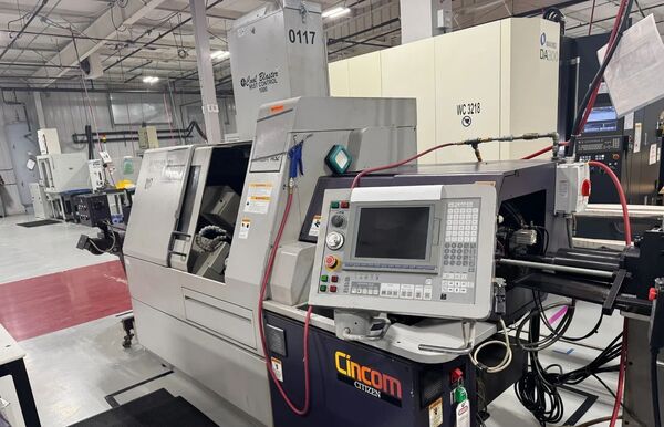 Citizen #M32-III, large assortment of tooling & perishables, chip conveyor, mist collector, 2006 - Image 8