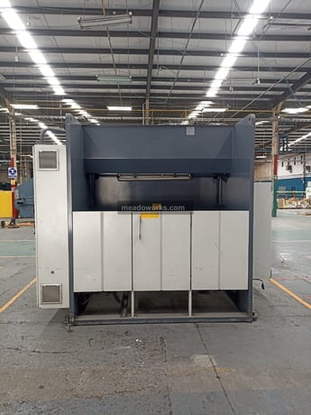 110 Ton, JMT #AD-R-2510, CNC Hydraulic Press Brake, 100" bending length, 10.4" stroke, Delem control, 2013 - Image 3