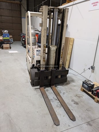 4000 lb. Baker #FMD-040, Forklift, 156" lift height - Image 5