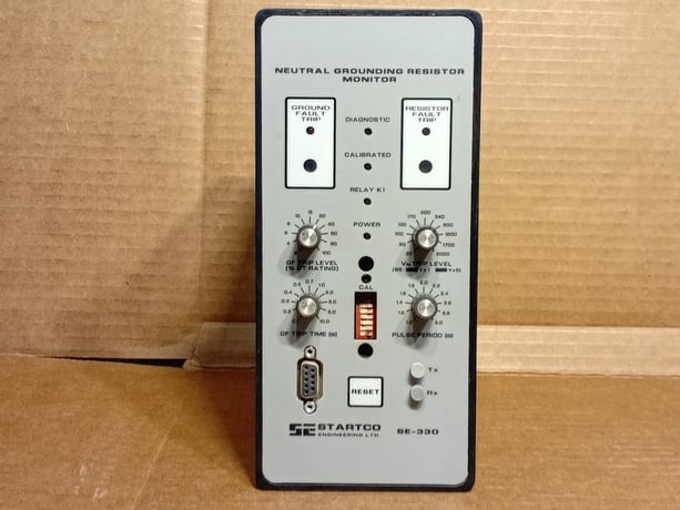 Startco #SE-330-00-00, Neutral Grounding Resistor Monitor, 65-265 VAC, 30 VA input power, (4) output relays - Image 1