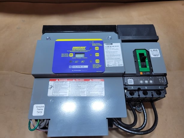Square D #HR9IMA16C1, Surge Protective Device, 160 kA surge current, 60 amps, 600 VAC, 200 kA SCCR, 3PH - Image 3