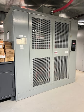 1000/1333/1533 KVA 13,800 Primary, 600Y/347 Secondary, The Delta Group #E-CP3A1000, Dry Type Transformer - Image 1