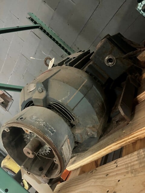 25 HP 1800 RPM Allen-Bradley, Frame 284TS, 460 Volts, brake motor - Image 3