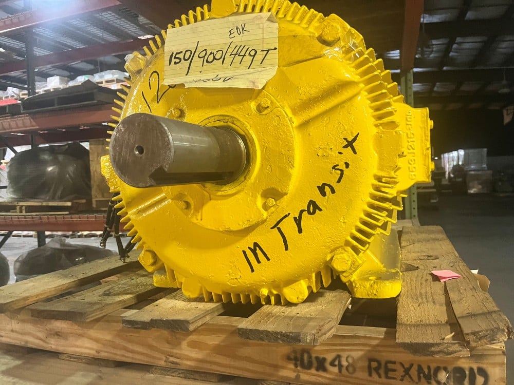 150 HP 900 RPM Westinghouse, Frame 449T, TEFC, BB, 460 Volts, rblt., electrically OK - Image 2