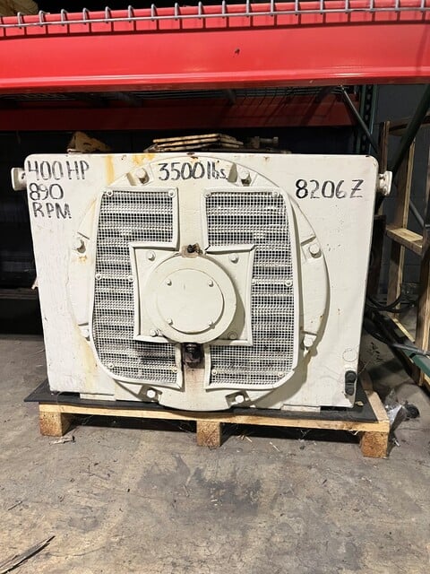 400 HP 900 RPM General Electric, Frame 8206Z, weather protected enclosure type 1, BB, 1.0 service factor, 96 - Image 1