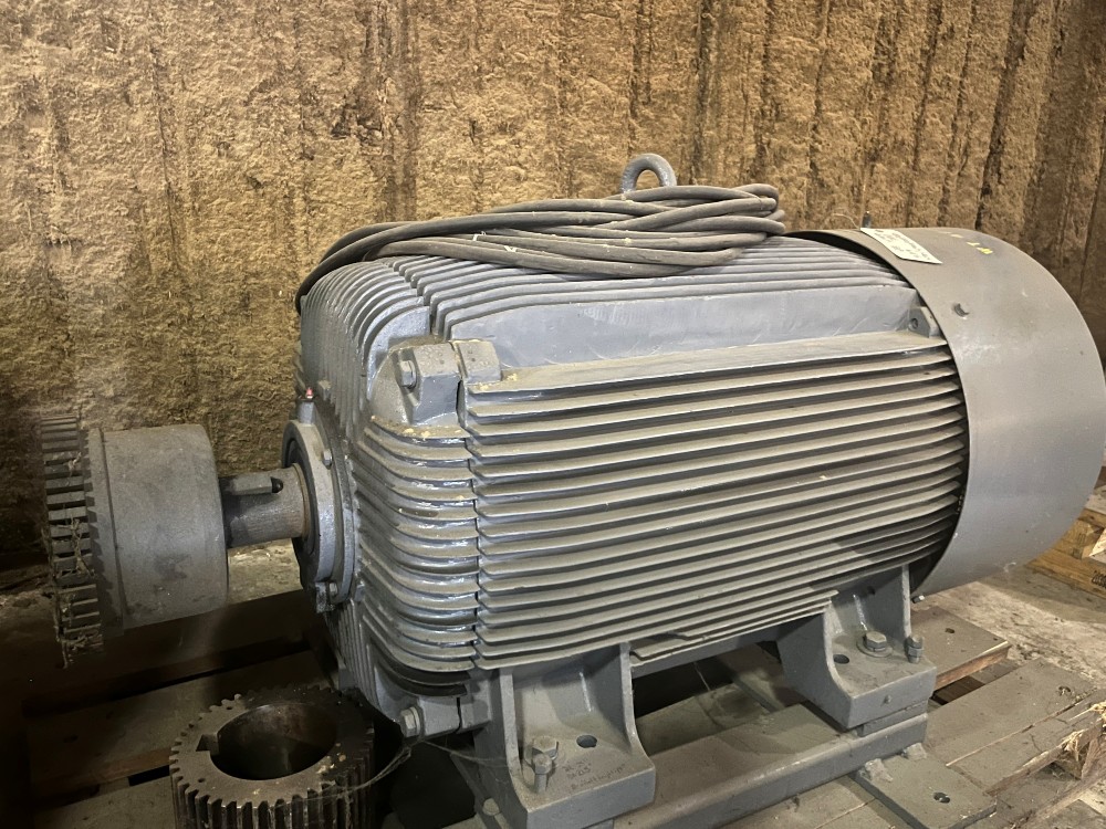 450 HP 1200 RPM WEG, Frame 586/7, BB, 460 Volts, Rebuilt, electrically OK - Image 4