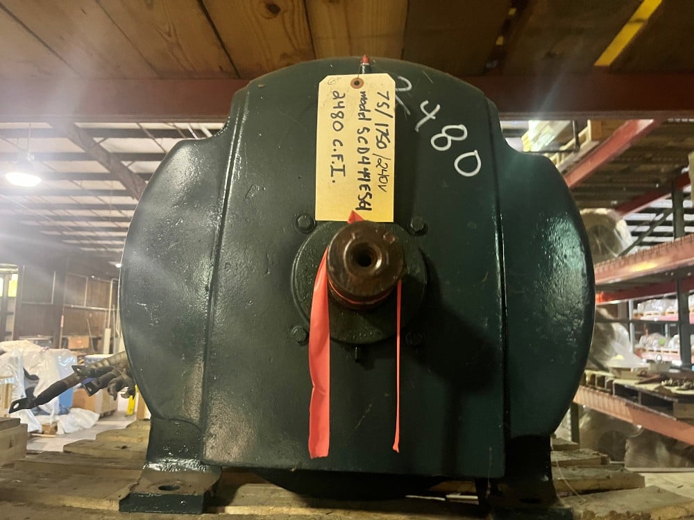 75 HP 1750/2300 RPM General Electric, Frame CD444AY, 240 VA, Rebuilt, electrically OK - Image 2