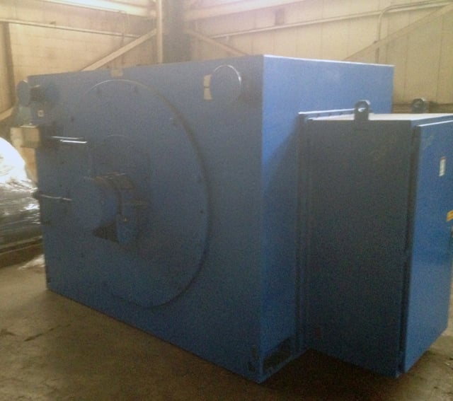 4500 HP 713 RPM Teco Westinghouse, Frame 8016SPCL, 4000 Volts, WP2, AC Induction Motor - Image 4