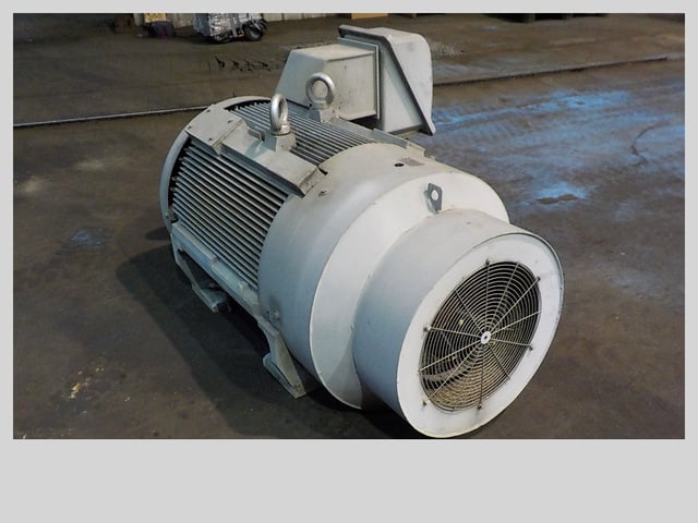 400 HP 1189 RPM Teco Westinghouse, 460 Volts, TEFC, AC Induction Motor - Image 2