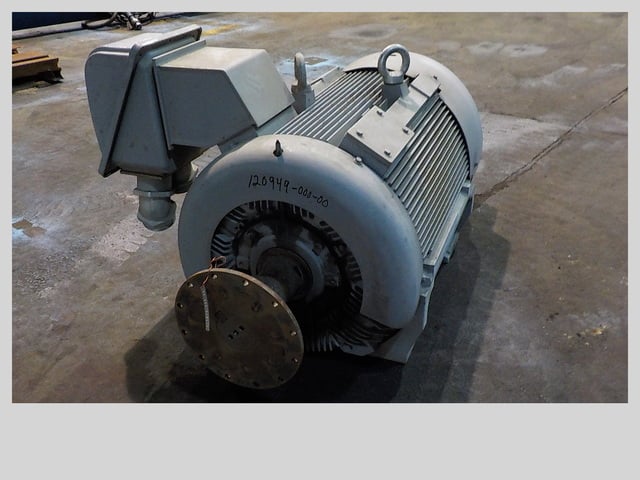 400 HP 1189 RPM Teco Westinghouse, 460 Volts, TEFC, AC Induction Motor - Image 3