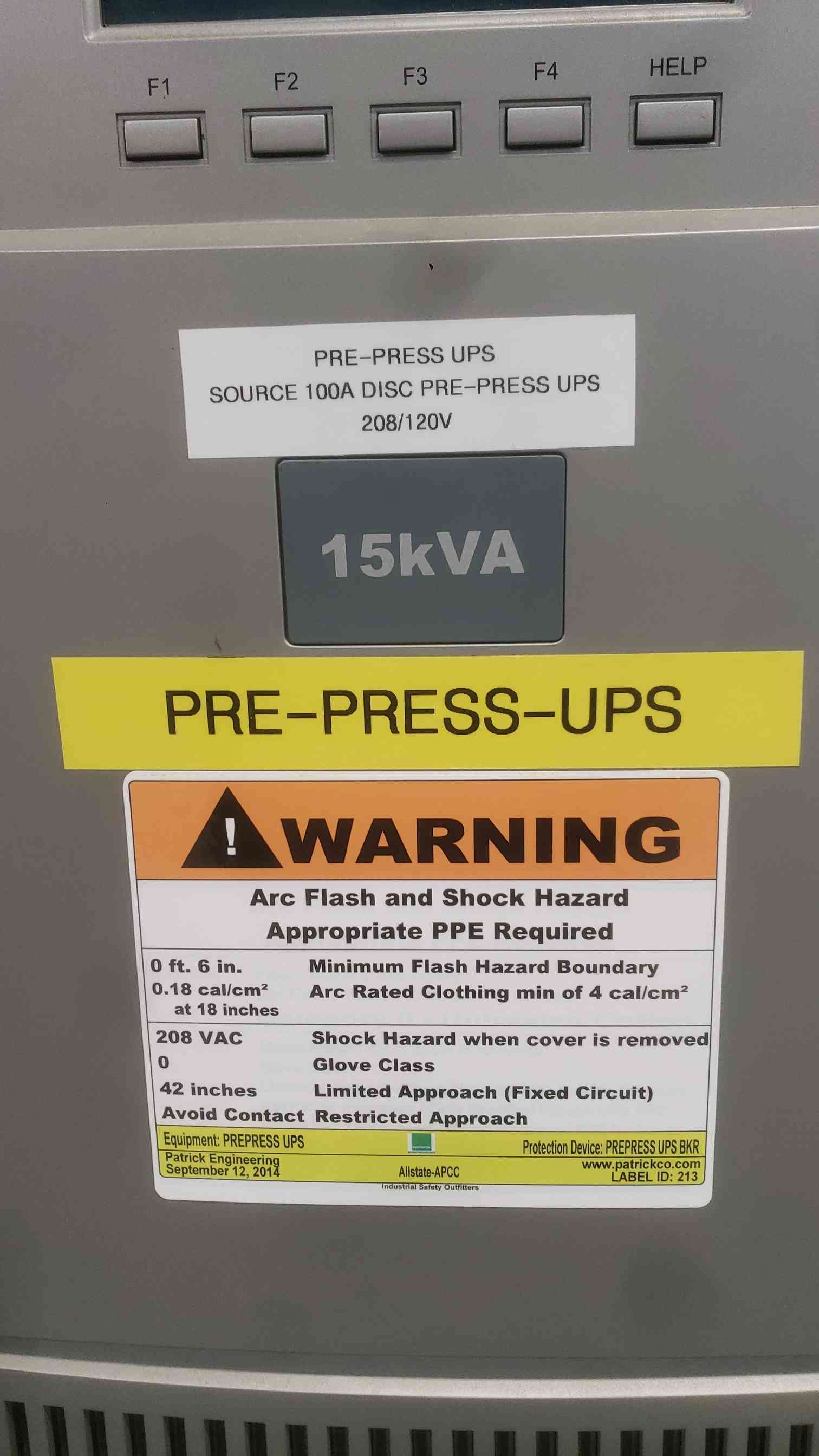15.0 KVA Liebert #NX, Uninterruptible Power Supply, 3 Phase, Tower, Emerson NXb 15 - Image 2