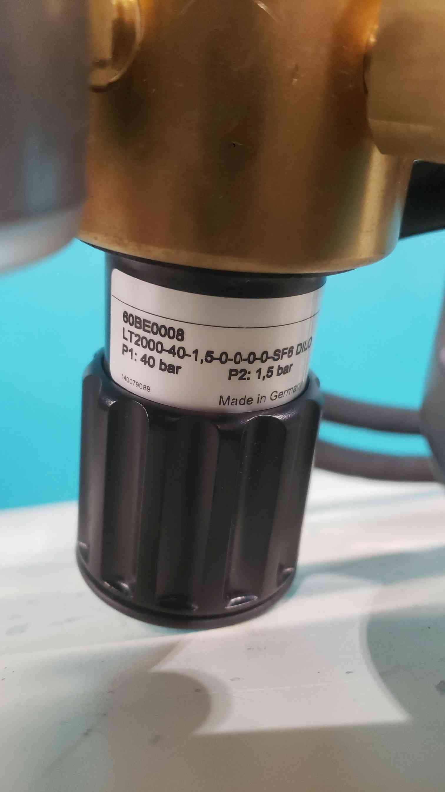 DILO #3-393-R107, SF6 Gas Refilling Regulator, 40 Bar, LT2000, HV Substation Equipment, Unused, 2022 - Image 7