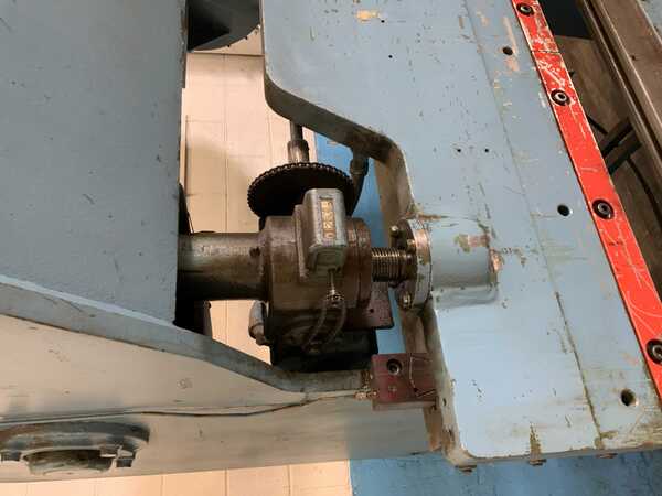 45 Ton, Dreis & Krump #56-A, press brake, 6' overall, 62" between housing, 2" stroke, 6" throat, 1.5 HP, 40 - Image 9