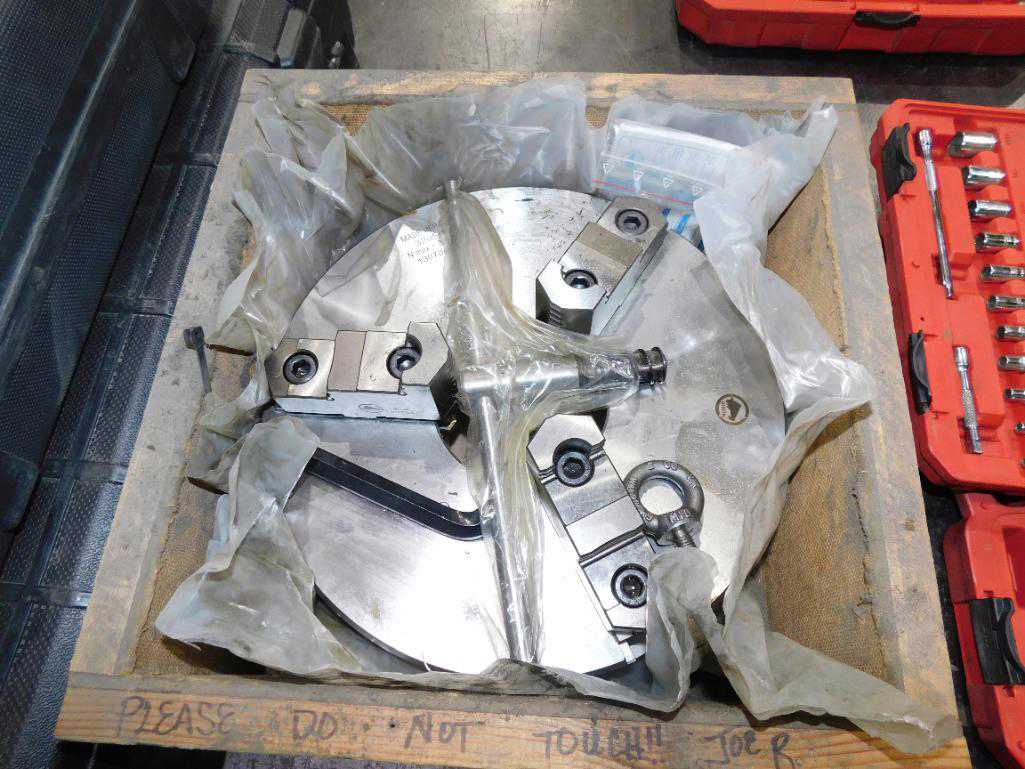12" Bison #3205-12", 3-jaw chuck, brand new, 2019 - Image 8