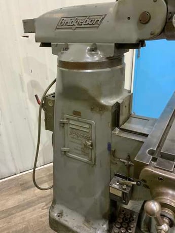 Bridgeport #Series-I, ram type vertical mill, 9" x42" table, 1.5 HP, 1 shot lube, R8 taper - Image 8
