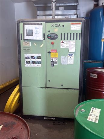 500 cfm, Sullair #7500PV/A, rotary screw air compressor, 100 HP, VSD, air-cooled, 57000 hours, 2009 - Image 4
