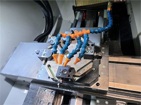 Haas #TL-1, CNC lathe, 20" swing, 11" cross slide, 8" chuck, 8" X, 30" Z, 10 HP, 1800 RPM, 8 turret, 2018 - Image 5