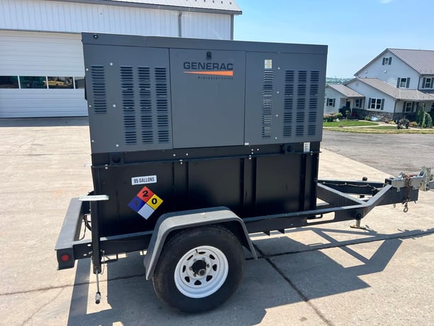 15 KW Generac #G0097440, Diesel Generator Set, 120/240 Volts, 1800 RPM, circuit breaker, sound attenuated - Image 4