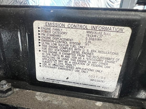 15 KW Generac #G0097440, Diesel Generator Set, 120/240 Volts, 1800 RPM, circuit breaker, sound attenuated - Image 10