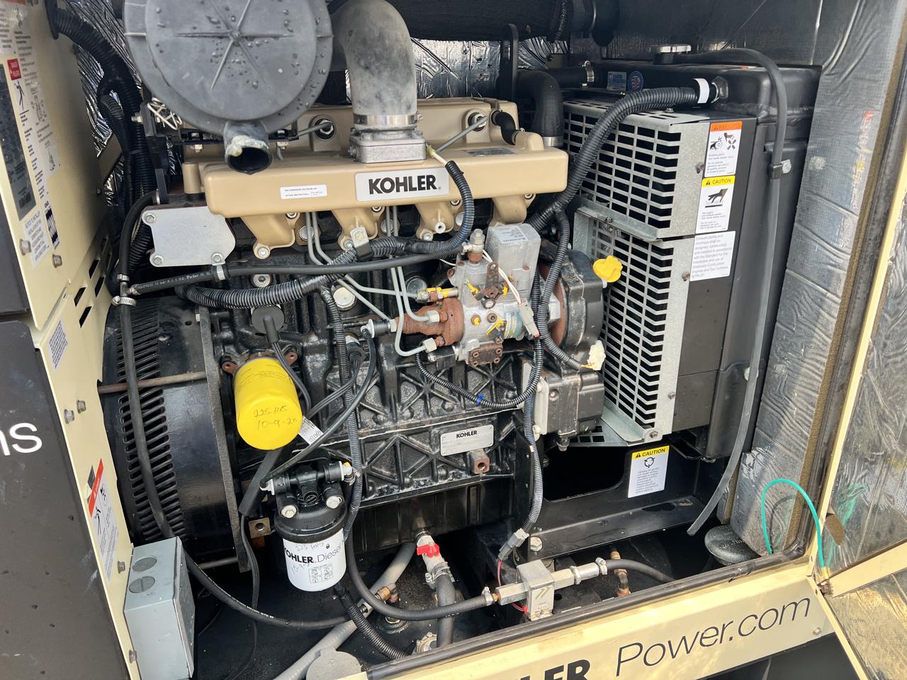20 KW Kohler #20REOZK, Diesel Generator Set, 120/208 Volts, 1800 RPM, circuit breaker, sound attenuated - Image 8