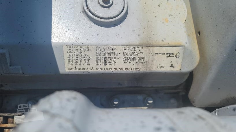 Detroit Diesel #12V71, power unit, skid mounted w/ breaker, 425 hours - Image 2