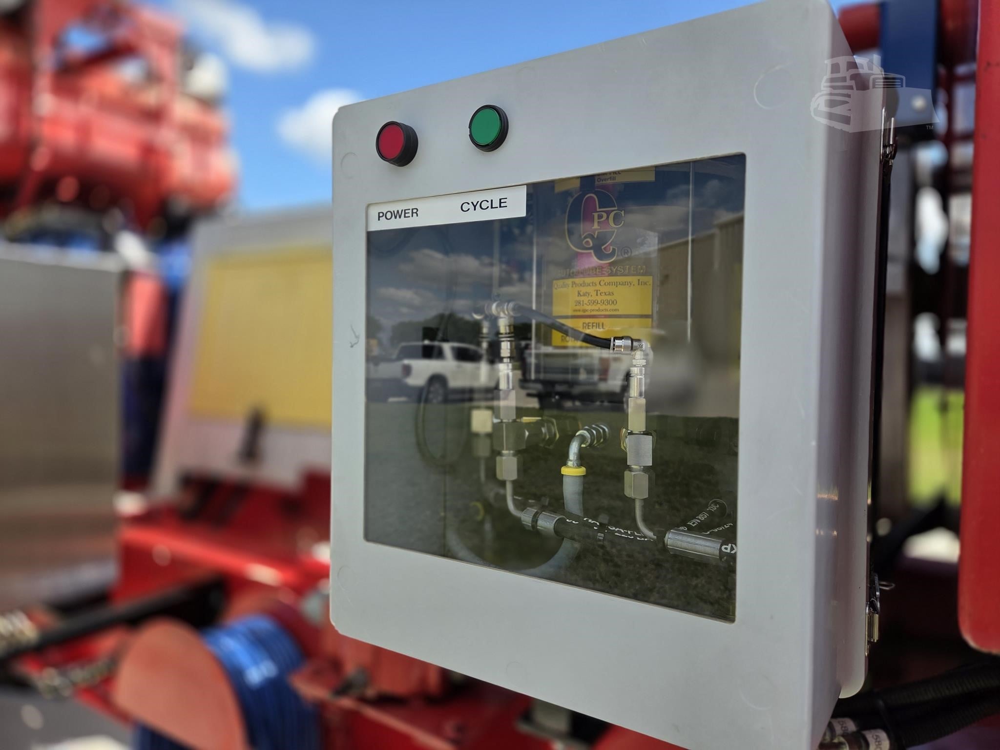 2250 HP Stewart & Stevenson #FT2251T, triplex frac pump trailer, refurbished, export only, 2011 - Image 10