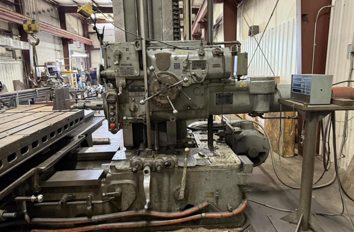 4" Giddings & Lewis #340-T, horizontal boring mill - Image 3