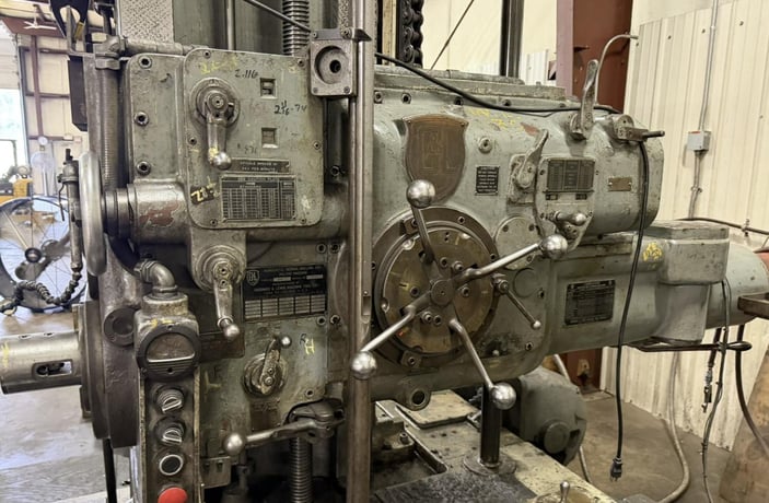 4" Giddings & Lewis #340-T, horizontal boring mill - Image 5