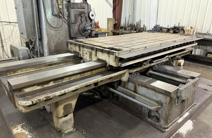 4" Giddings & Lewis #340-T, horizontal boring mill - Image 9