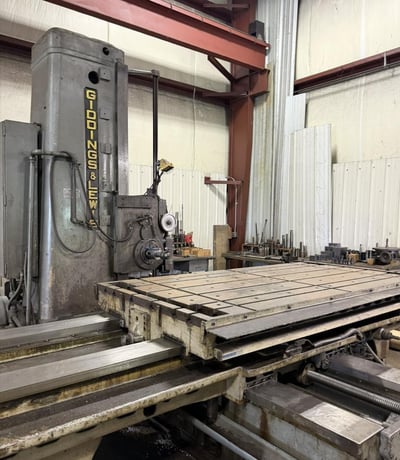 4" Giddings & Lewis #340-T, horizontal boring mill - Image 10