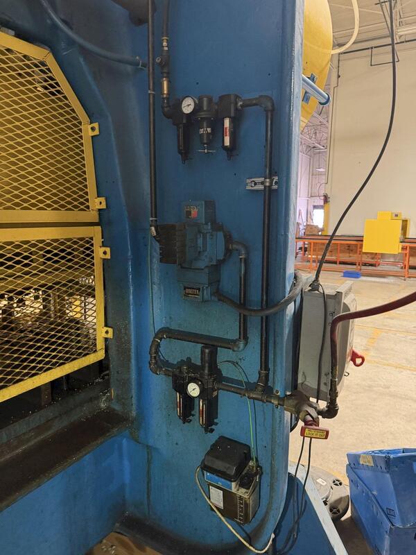 100 Ton, Rousselle/Heim #10B80, double crank gap frame press - Image 7