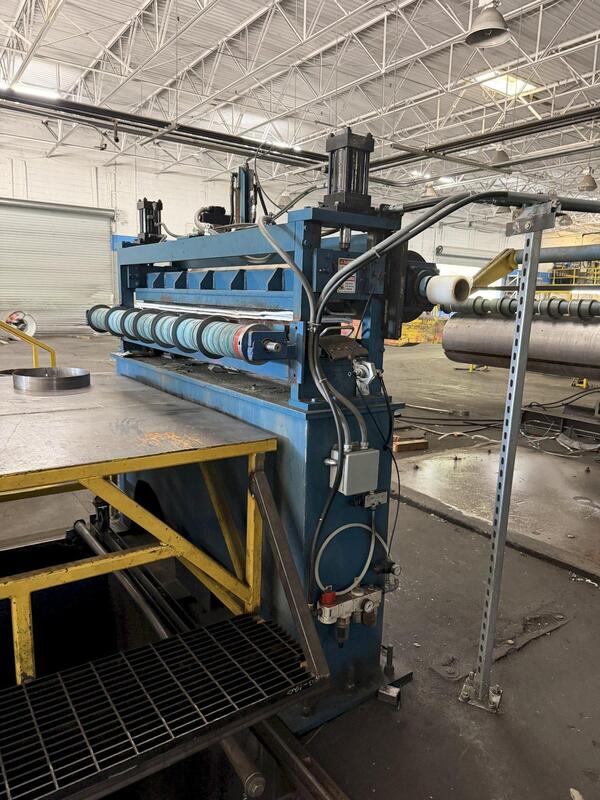 76" Loopco/Stamco, pad mounted tension stand, rebuilt - Image 4