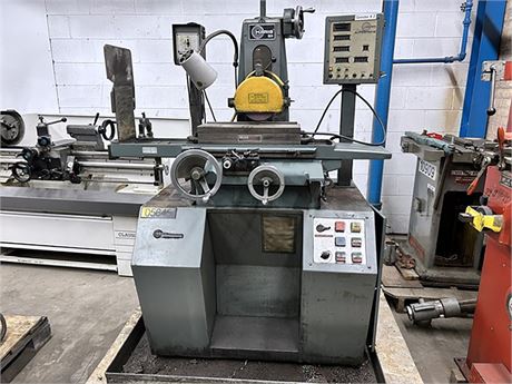 6" x 18" Harig #618W, surface grinder, 20" X, 6.75" Y, 12" Z, 7" wheel, 3450 RPM, Harig AutoStep III, Walker - Image 2