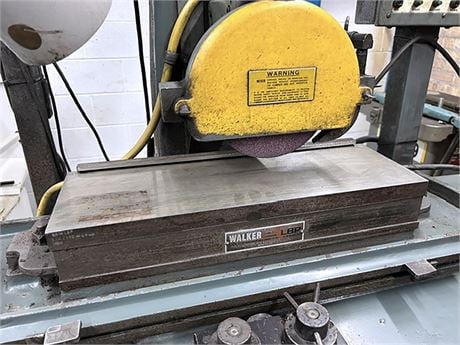 6" x 18" Harig #618W, surface grinder, 20" X, 6.75" Y, 12" Z, 7" wheel, 3450 RPM, Harig AutoStep III, Walker - Image 3