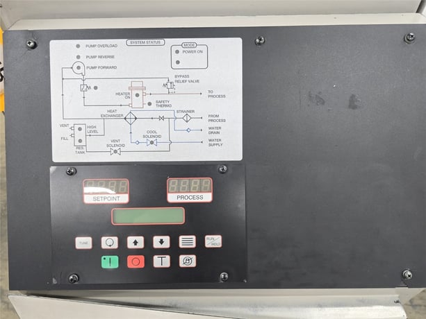 36 KW AEC #TCOU-3, TrueTemp hot oil temperature control unit, single zone, 3 HP pump, 50 GPM, 50 PSI, 17 - Image 4
