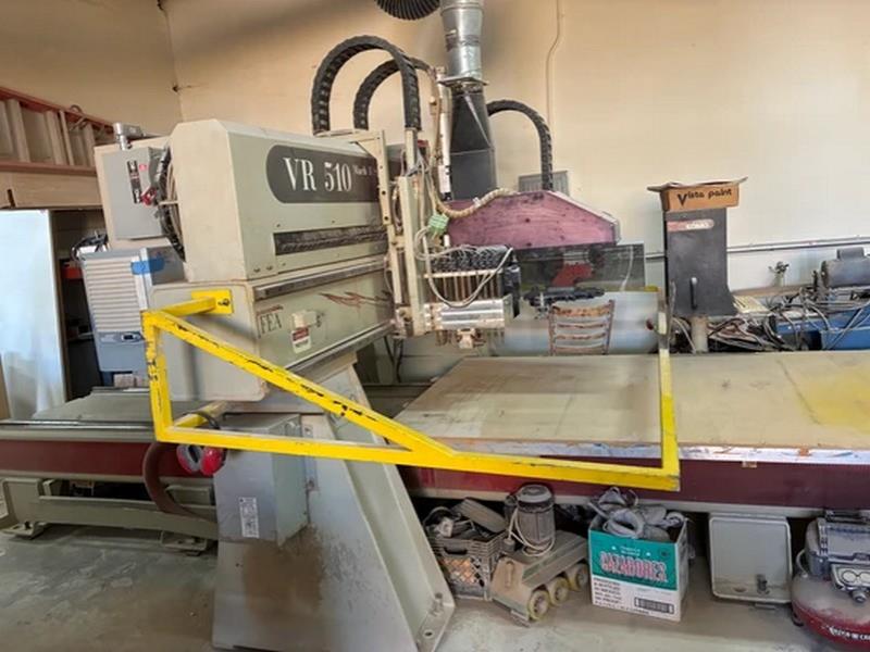 Komo #VR-510-Mach-II-S, CNC router, 5' x 10' table, 12 ATC, 16 HP, 6,000-24,000 RPM, HSK-63F, 134" X, 84" Y - Image 3