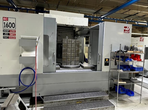 Haas #EC-1600-4AX, CNC Horizontal Machining Center, 64" X, 50" Y, 32" Z, 36" x 36" pallet, 30 HP, 7500 RPM - Image 1