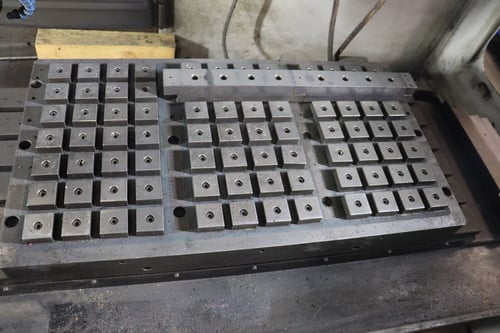 19.7" x 31.5" Schunk #KEH02C, Magnetic Table, from Haas VF3, 460 V., 500 X 800, 2015 - Image 2