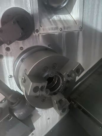 Daewoo Doosan #LYNX-220LC, cnc lathe, 20" swing, 12.6" diameter x 21" L max, 8" chuck, 2.6" bar, 3" bore, 20 - Image 4