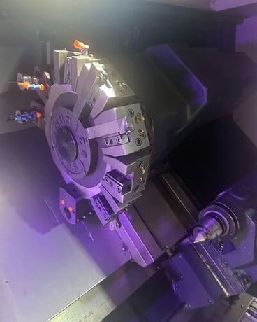 Daewoo Doosan #PUMA-240MC, cnc lathe, 21.7" swing, 11.4" diameter x 19.7" L max, 10" chuck, 3" bar, 3.4" - Image 5