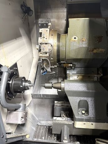 Haas #ST-30, cnc lathe, 31.7" swing, 15" diameter x 32.5" L max, 10" chuck, 3" bar, 3.5" bore, 30 HP, 3400 - Image 2